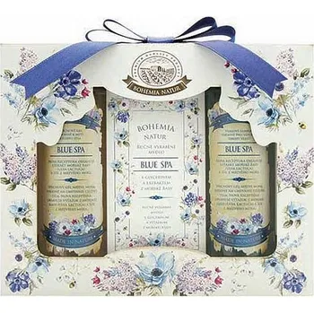 Kosmetická sada DÁRKOVÉ BALENÍ KOSMETIKA - BLUE SPA - GEL + MÝDLO + ŠAMPON
