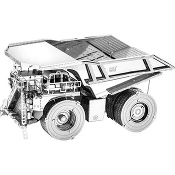 Puzzle Metal Earth Luxusní ocelová stavebnice CAT důlní vozidlo