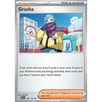 Volný čas Pokémon PAL 184/193 Grusha - Paldea Evolved Stav: Near Mint, Verze: REVERSE HOLO
