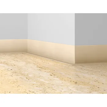 Podlahová lišta Döllken WL 50 obvodová lišta k PVC Dekor: 2236 Buche hell