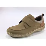 Pánská kožená obuv celoroční RIEKER PC 03058-64 béžová 43