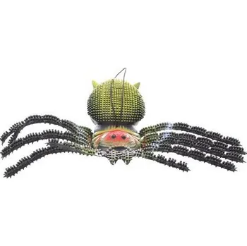 Figurka Pavouk velký pískací 29cm plastové zvířátko na gumičce