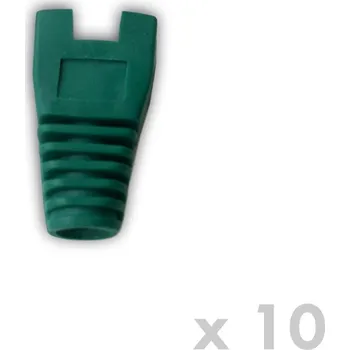 Počítač DATACOM Ochrana RJ45 s výřezem ZELENÁ (10ks)