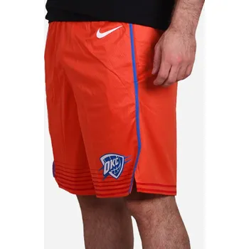 Pánské kraťasy Nike Nba Oklahoma City Swingman Shorts Orange