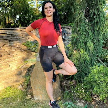 Dámské tričko TERMOVEL Dámské tričko MODAL KRR W - červené VELIKOST: XS