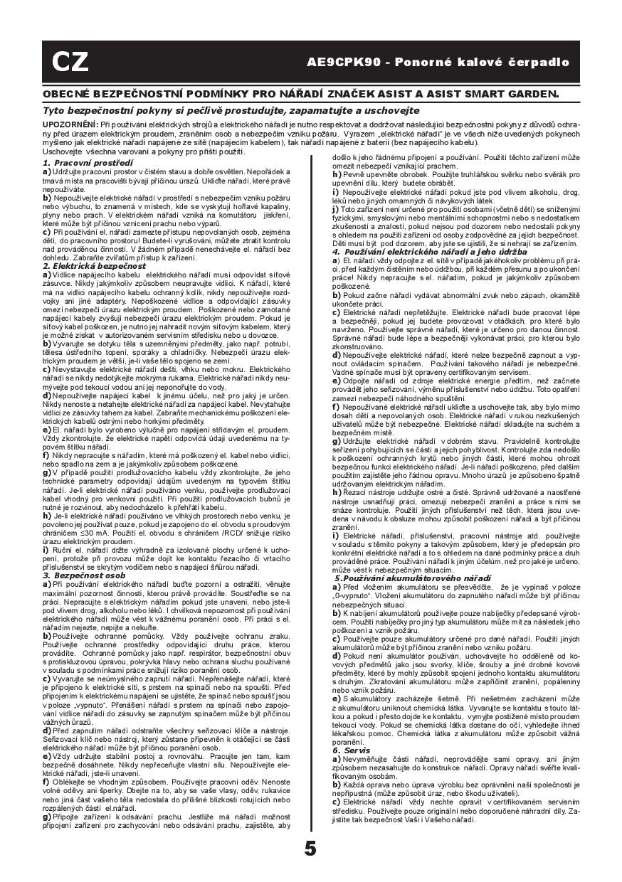 N vod k pou it asist smart garden ae9cpk90 zbozi cz