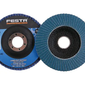 Brusný kotouč Kotouč lamelový, 115mm, P 40, FESTA