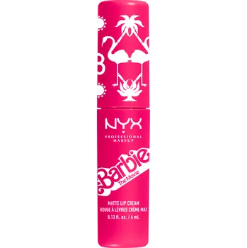 Rtěnka NYX Professional Makeup Barbie Smooth Whip 01 Dreamhouse Pink 4 ml