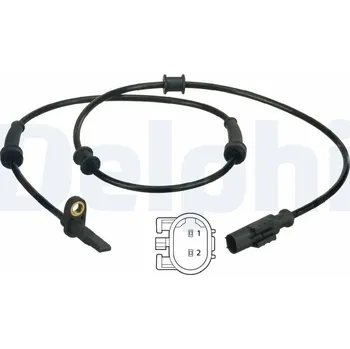 Přislušenství brzdového systému Snímač, počet otáček kol DELPHI SS20388