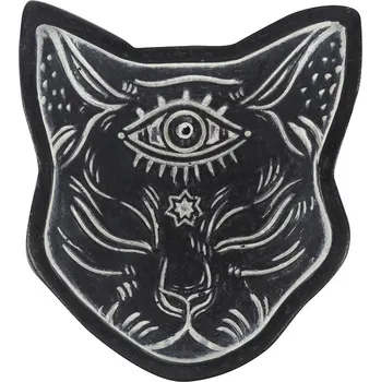 Vonná tyčinka Stojánek na vonné tyčinky -Kočka vševědoucí oko