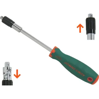 Šroubovák Šroubovák - rukojeť s kardanem, čtyřhran 1/4" - JONNESWAY S26H2280