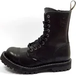 Steel boty 10 dírek 105/106/O/ZIP černá, velikost 37