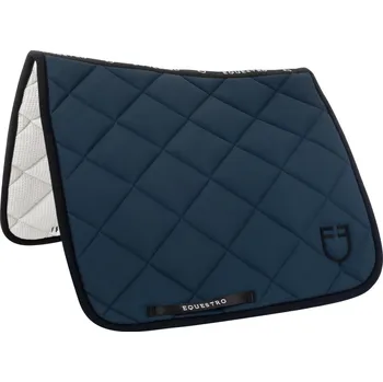 EQUESTRO Dečka podsedlová Black Line Equestro, drezurní, navy FULL