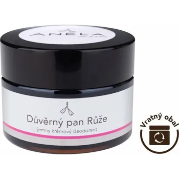 Anela Důvěrný pan Růže jemný krémový deodorant 30 ml