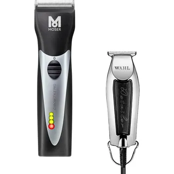 Strojek na vlasy MOSER /WAHL Hair Salon II (black & silver)
