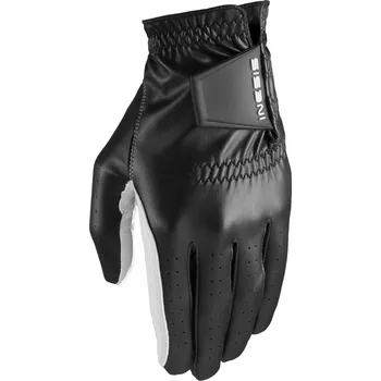 Golfové rukavice INESIS Pánská golfová rukavice Soft 500 pro praváky S ČERNÁ