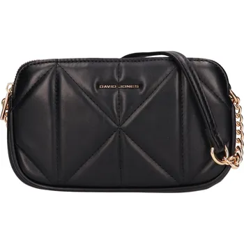 Kabelka Dámská crossbody kabelka David Jones Thea - černá