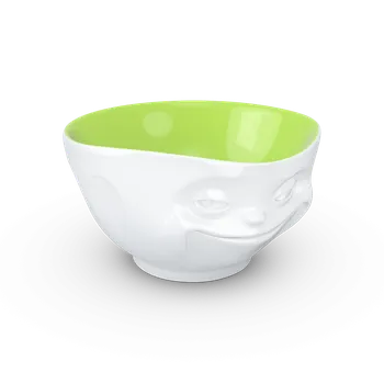 Porcelánová miska Tassen 58products | Smějící, pistáciová uvnitř