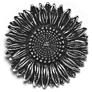 Přívěsek Stříbrný přívěsek slunečnice - P151 (Stříbrný přívěsek slunečnice)