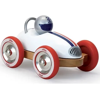 autíčko Vilac Dřevěné auto Roadster vintage bílé