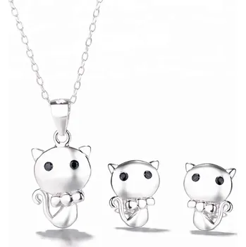 Přívěsek Majya Stříbrný set šperků CATS Ag/; ≤3,92 g 10128