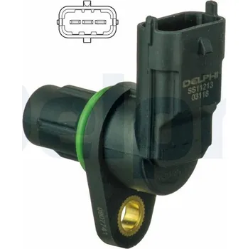 Autodíl Snímač, poloha vačkového hřídele DELPHI SS11213