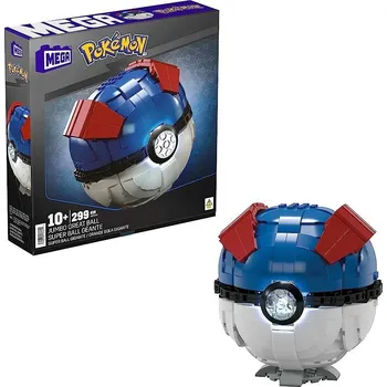 Stavebnice Mega Mattel Mega Pokemon - Jumbo Great Ball with Light