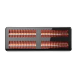 Elcon TH-8000/10 odolný tepelný infrazářič se čtyřmi trubicemi s manuálním ovládáním