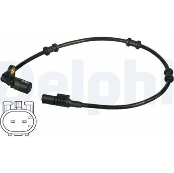 Přislušenství brzdového systému Snímač, počet otáček kol DELPHI SS20338