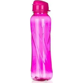 Láhev Slim, růžová, 610 ml, plast NO NAME