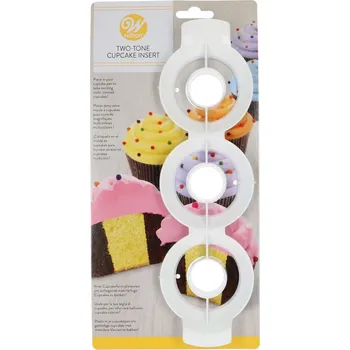 Forma na pečení Pomůcka na výrobu dvoubarevných muffinů Wilton