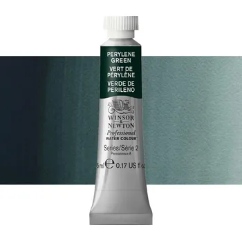 Vodová barva Akvarelová barva Winsor & Newton Professional, 5ml - Perylene Green