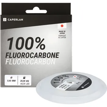 CAPERLAN Vlasec fluorkarbonový 100% 25 m 80/100