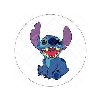 Jedlá dekorace na dort STITCH, VARIANTA Jedlý papír 1745