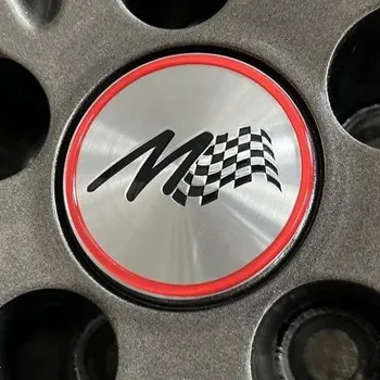 samolepka Milotec Univerzální červené kroužky , 3D samolepky 60 mm, 5 ks