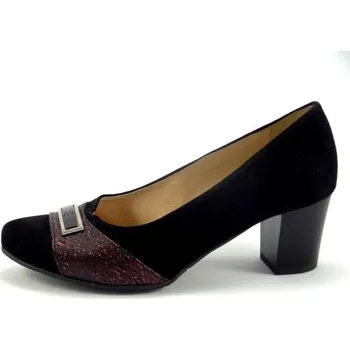 Dámské lodičky Grodecki lodička bordó černá 1172, velikost 40