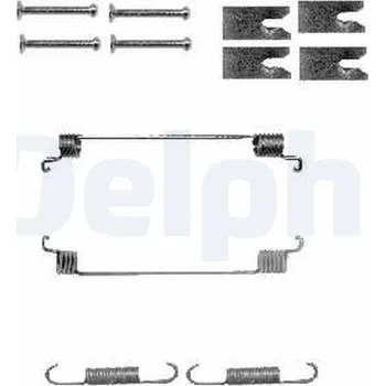 Brzdová čelist Sada příslušenství, brzdové čelisti DELPHI LY1342