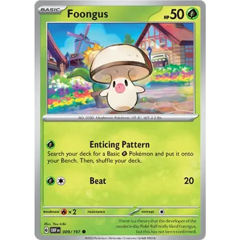 Sběratelská karetní hra Pokémon TCG Foongus 009/197
