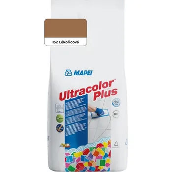 Průmyslové lepidlo MAPEI ULTRACOLOR PLUS 152 LÉKOŘICOVÁ Hydrofobní spárovací tmel 2kg 6015228AU