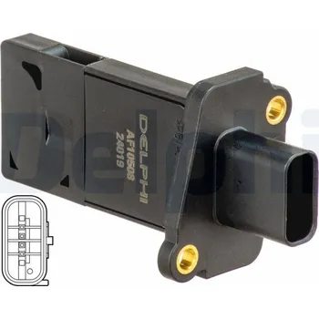 Čidlo automobilu Snímač množství protékajícího vzduchu DELPHI AF10508-12B1