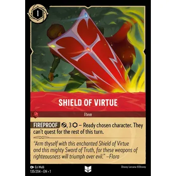 Sběratelská karetní hra Shield of Virtue 135/204 - The First Chapter Typ karty: Standard