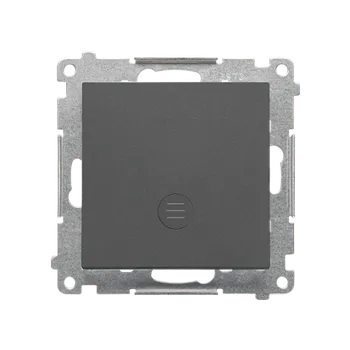 vypínač SIMON TP1L.01/116 Ovladač zapínací, s orientačním LED podsvětlením bez piktogramu (přístroj s krytem
