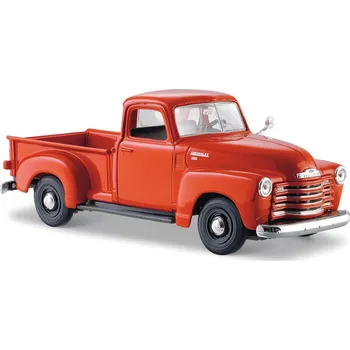 autíčko Maisto Chevrolet 3100 Pickup 1950 1:25 oranžová - expresní doprava