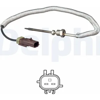 Čidlo automobilu Čidlo, teplota výfukových plynů DELPHI TS30255