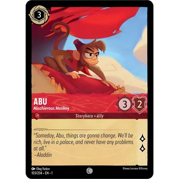 Sběratelská karetní hra 1ST 103/204 ABU - Mischievous Monkey - The First Chapter