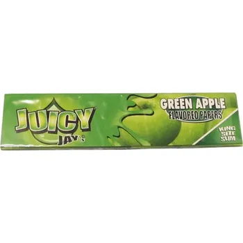 Papírky JUICY JAY'S King Size, Jablko, 32ks v balení (Papírky JUICY JAY´S KS Jablko 32ks v balení)
