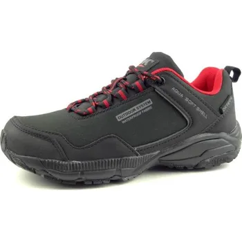 Dámská treková obuv DK obuv softshell 1100 blk/red, velikost 41