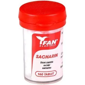 Sladidlo FAN SACHARIN - tabletové sladidlo 160 tablet karton