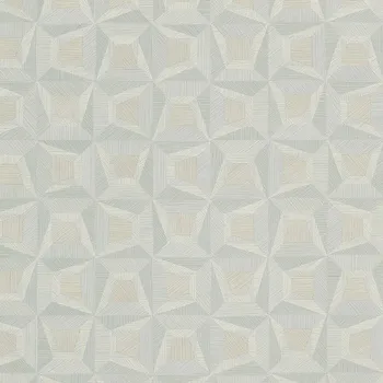 Tapeta Limonta Modrá vliesová geometrická tapeta na zeď s vinylovým povrchem 31905, Textilia, Limonta, velikost 10 x 0,53 m
