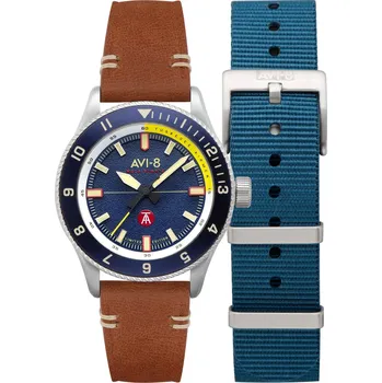 Hodinky AVI-8 Flyboy Tuskegee Airmen Limited Edition SET AV-4103-02